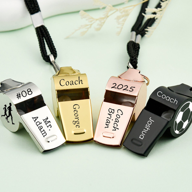 Personalized Engraved Sports Whistle for Coach & Teacher gift  | JNSTool16