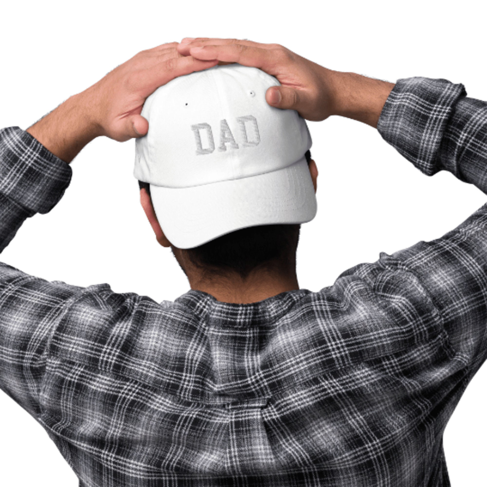 Personalized Embroidered DAD Hat with Kids Names for Unique & Love | JNSHat10