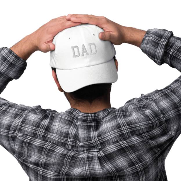 Personalized Embroidered DAD Hat with Kids Names for Unique & Love | JNSHat10