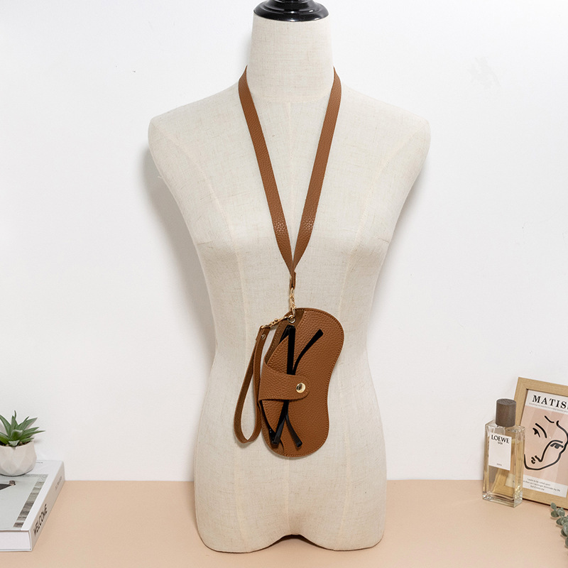 Personalized Name Leather Glasses Case for Unique & Love | JNSBag41