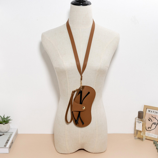 Personalized Name Leather Glasses Case for Unique & Love | JNSBag41