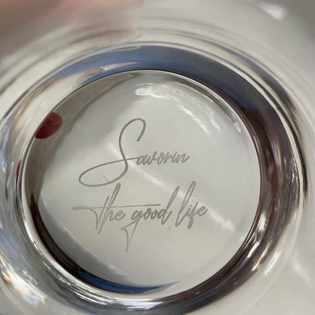 Personalized Name Engraved Whiskey Glass for Unique & Love | JNSDec97