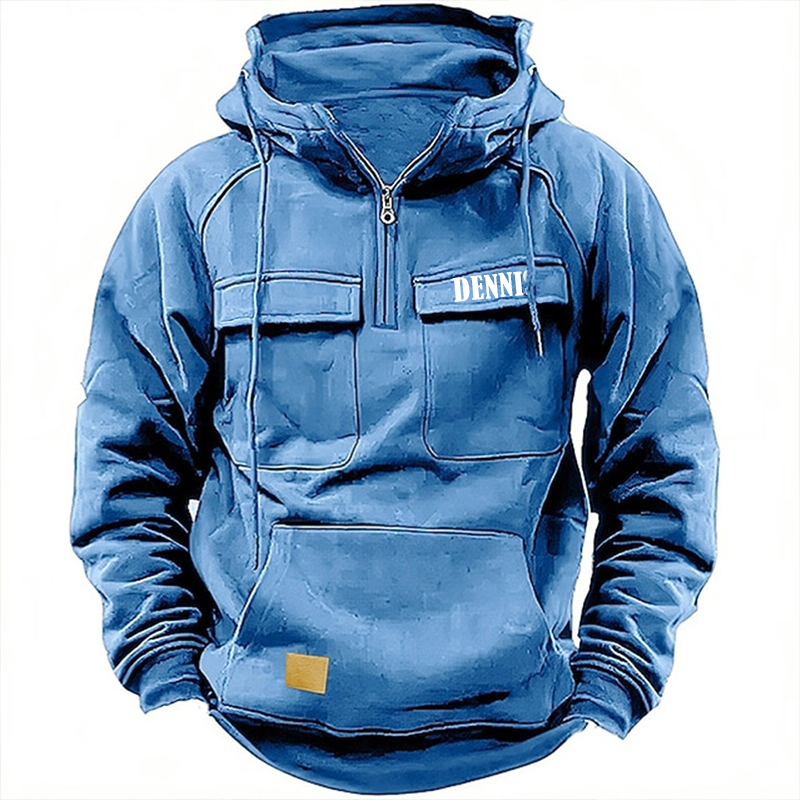 Personalized Name Retro Hooded Sweatshirt for Unique & Love | JNSCloth33