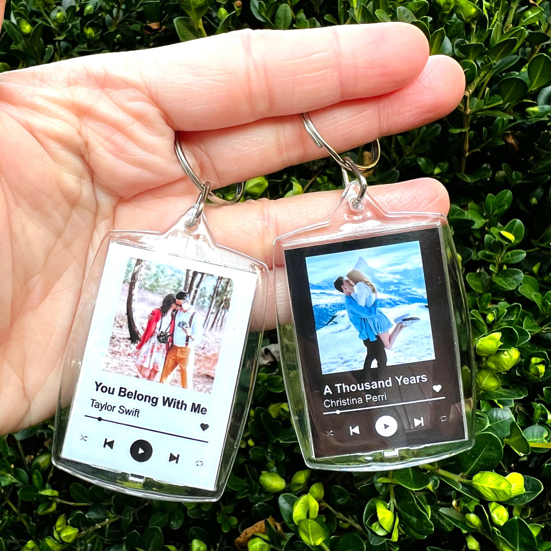 Personalized Song Keychain for Unique & Love | JNSDec26