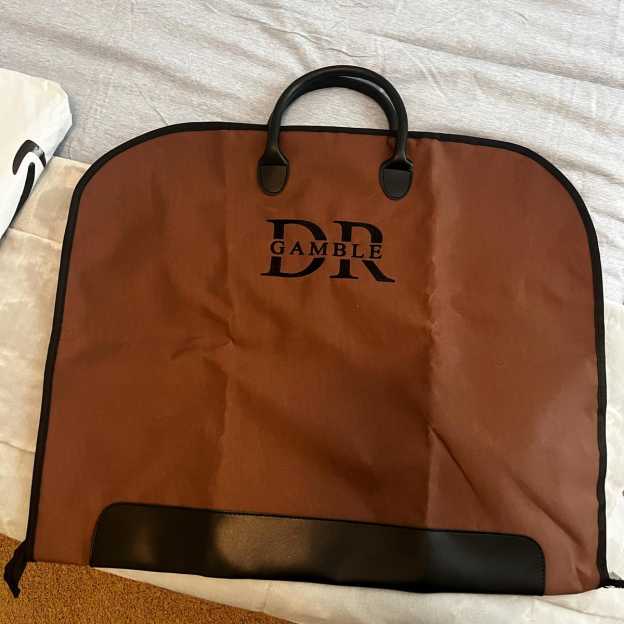 Personalized Monogrammed Embroidered Waterproof Oxford Cloth Portable Garment Bag | JNSBag100