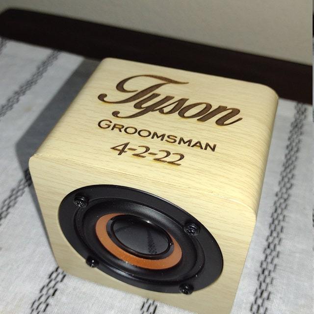 Personalized Portable Wooden Bluetooth Speaker for Unique & Love | JNSDec72