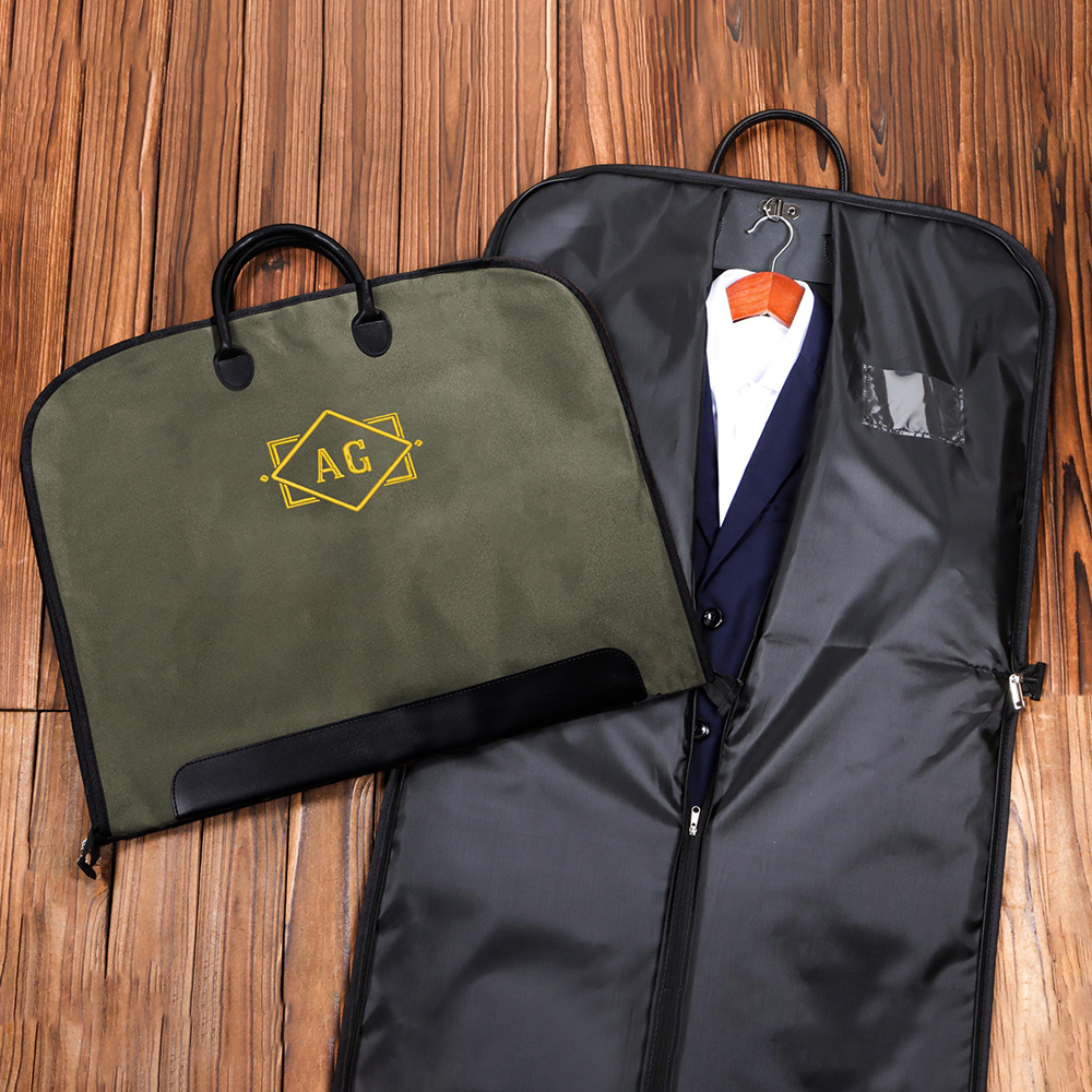 Personalized Monogrammed Embroidered Waterproof Oxford Cloth Portable Garment Bag | JNSBag100