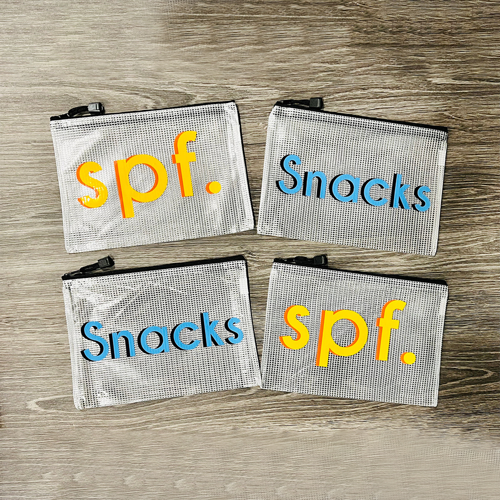 Personalized Name Waterproof Zipper Pool Bag for Unique & Love | JNSBag90