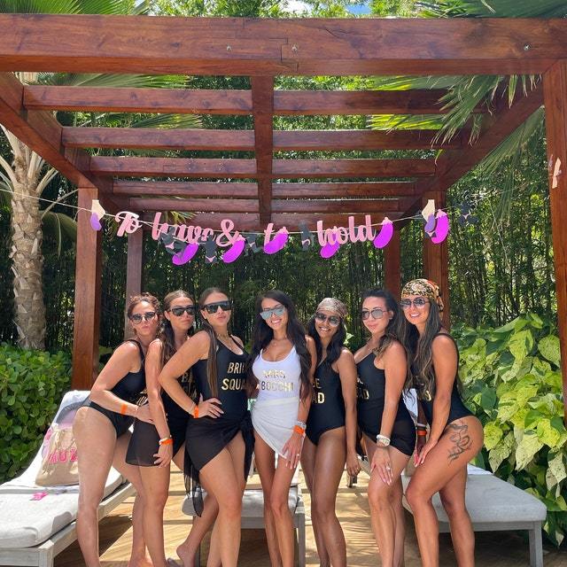 Personalized Wife of the Party One Piece Swimsuit for Unique & Love | JNSCloth12