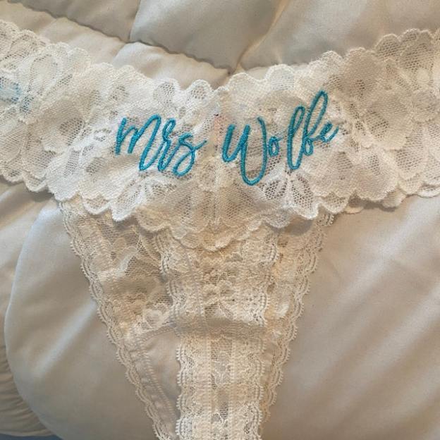 Personalized Embroidered Lace Thong for Unique & Love | JNSCloth23