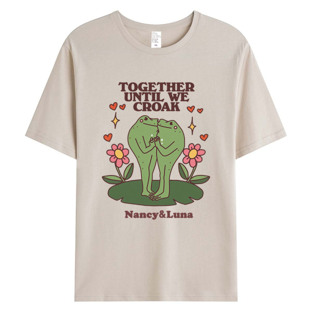 Personalized Name Frog Anniversary Shirt for Unique & Love | JNSCloth48