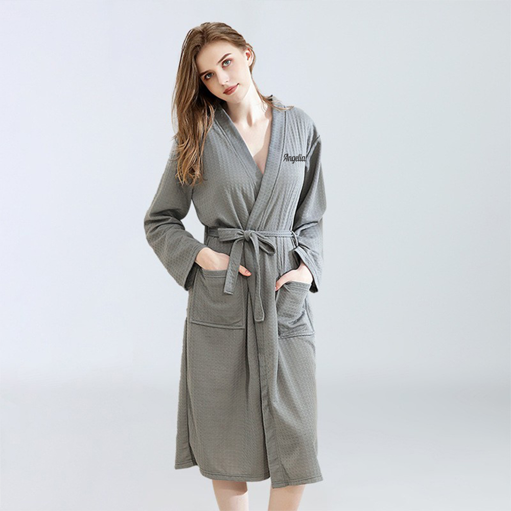 Personalized Monogrammed Waffle Robe for Unique & Love | JNSCloth26