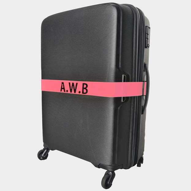 Personalized Name Embroidery Luggage Strap Belt | JNSDec145