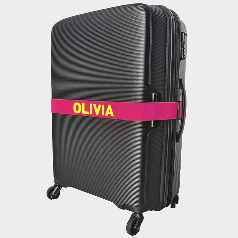 Personalized Name Luggage Strap Belt | JNSBag53