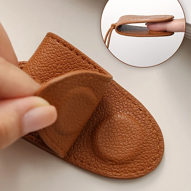 Personalized Name Leather Magnetic Portable Glasses Holder with Strap for Unique & Love | JNSDec162