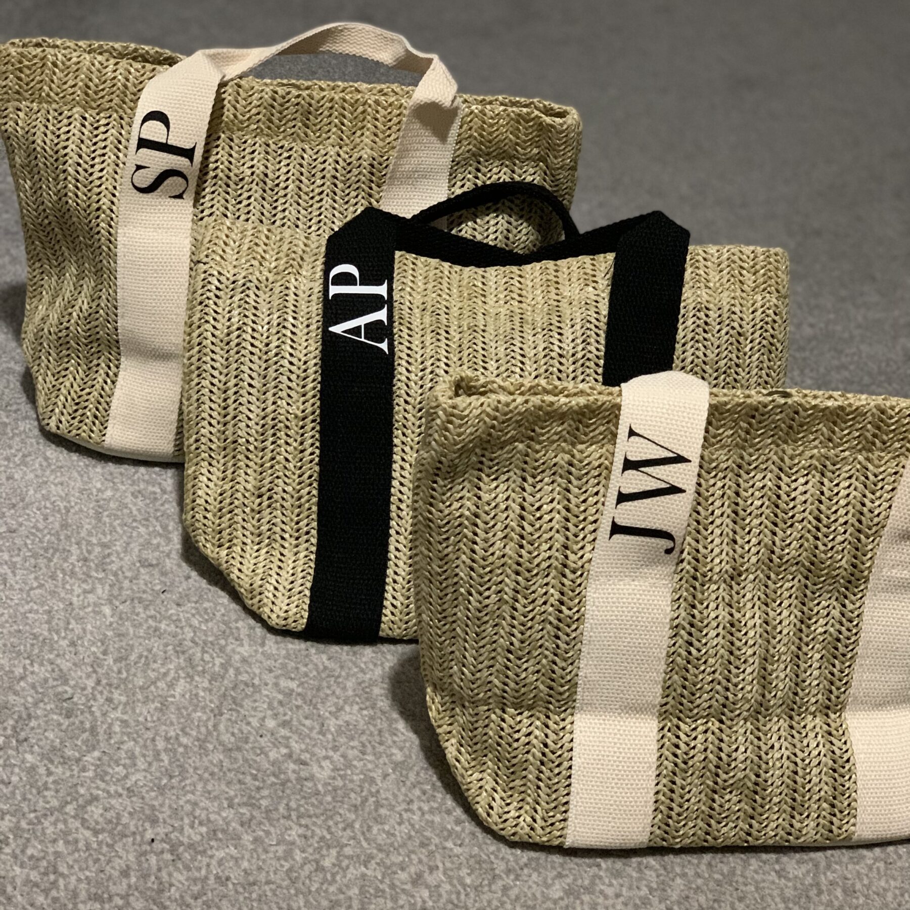 Personalized Name Straw Bag for Unique & Love | JNSBag25