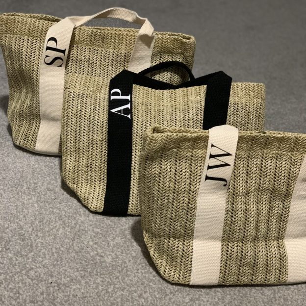 Personalized Name Straw Bag for Unique & Love | JNSBag25