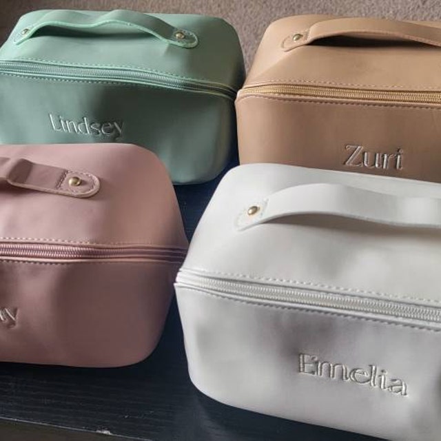 Personalized Embroidered Makeup Bag for Unique & Love | JNSBag30
