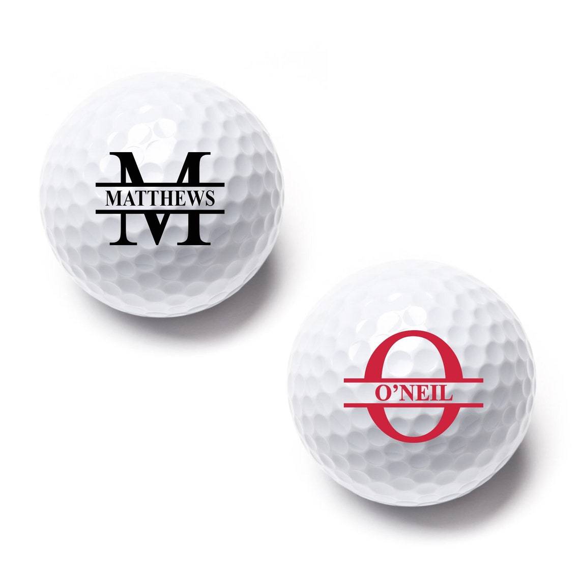 Personalized Monogram Golf Balls | JNSDec93