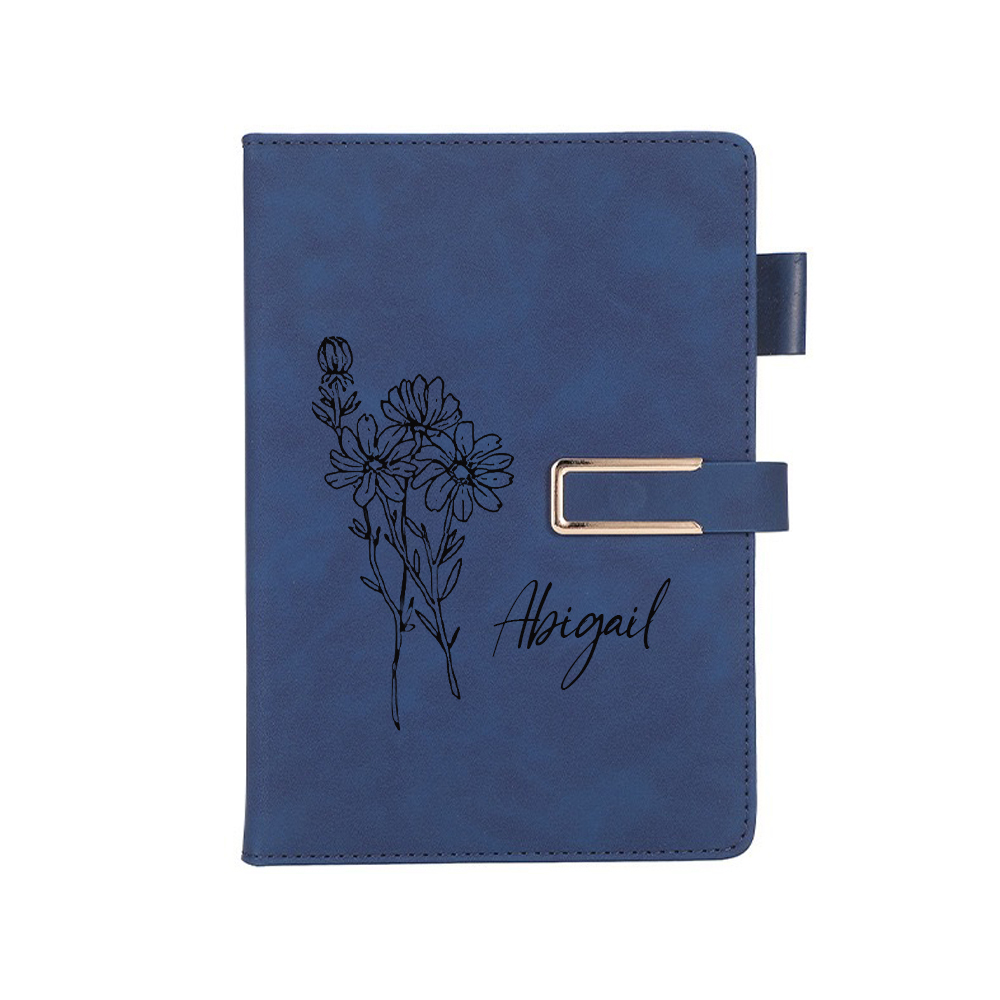 Personalized Name Leather Journal Notebook for Unique & Love | JNSDec145