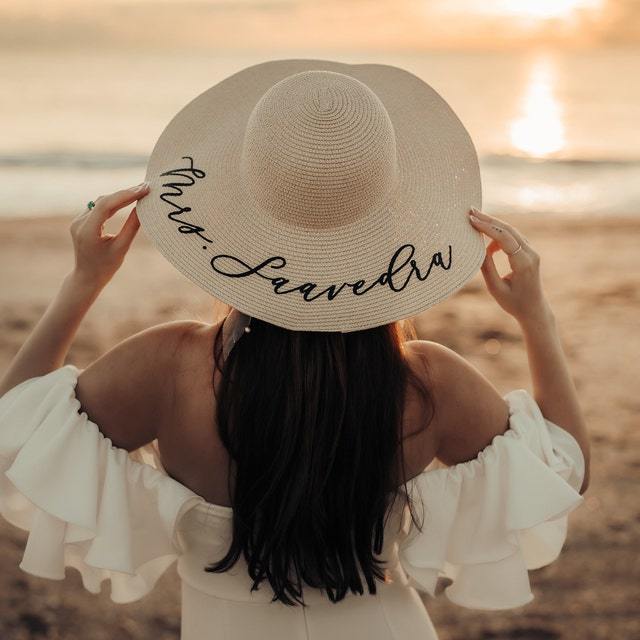 Personalized Floppy Beach Hat for Unique & Love | JNSHat02