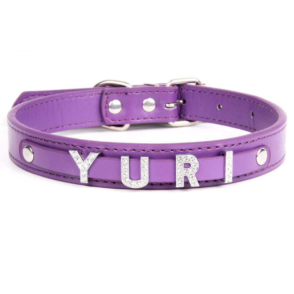 Personalized Initial Letters Choker Collar for Unique & Love | JNSDec168