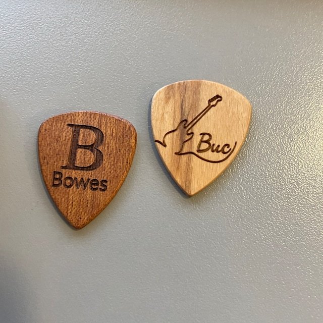 Personalized Wooden Guitar Picks Box for Unique & Love | JNSDec33