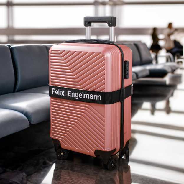 Personalized Name Embroidery Luggage Strap Belt | JNSDec145