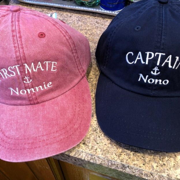 Personalized Embroidered Captain Cap for Unique & Love | JNSHat01