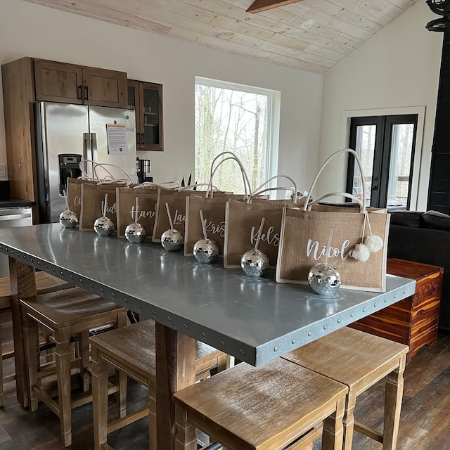 Personalized Monogram Burlap Tote Bridesmaid Bags for Unique & Love | JNSBag08