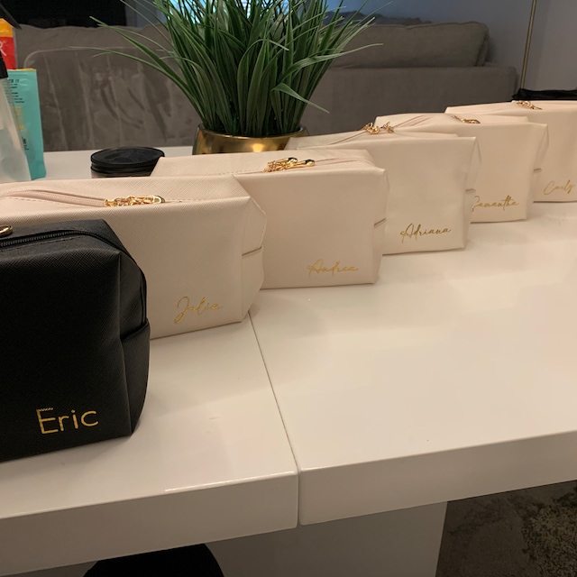 Personalized Name Makeup Bag for Unique & Love | JNSBag32