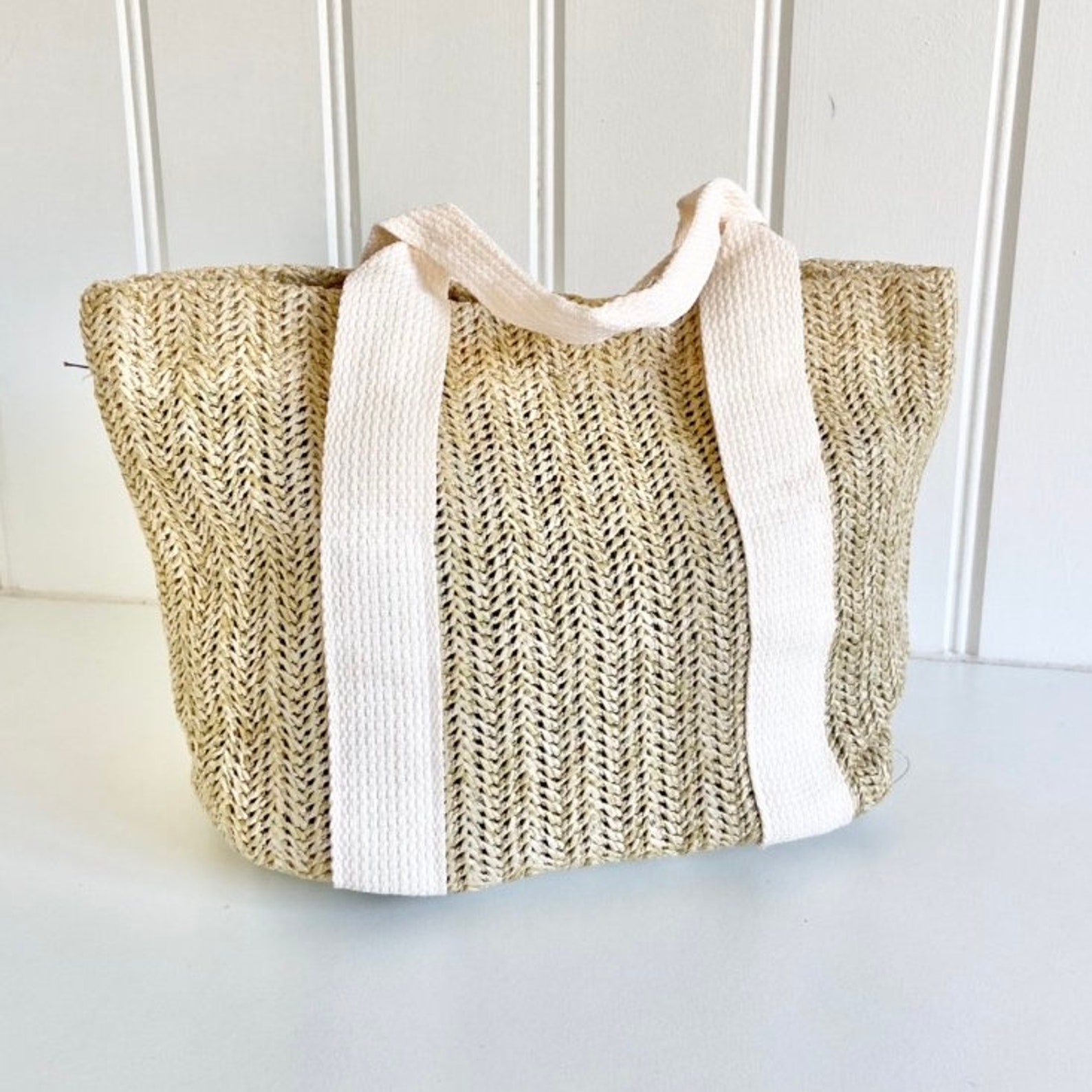 Personalized Name Straw Bag for Unique & Love | JNSBag25
