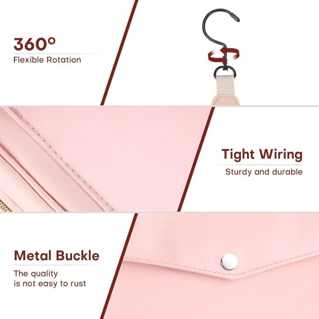 Personalized Name Leather Travel Makeup Bag | JNSBag79