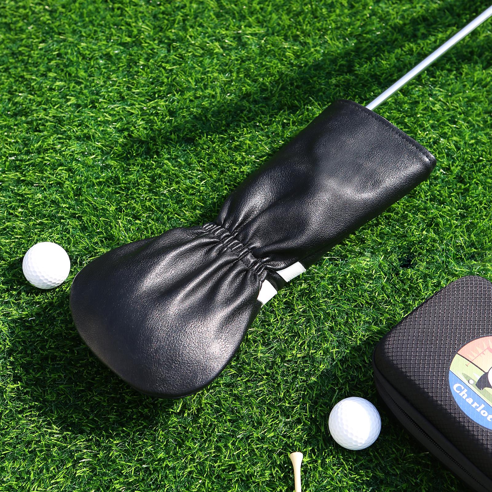 Personalized Monogram Embroidered Golf Club Leather Headcover for Unique & Love | JNSBag125