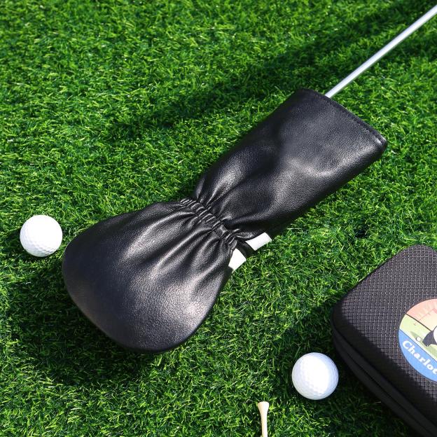 Personalized Monogram Embroidered Golf Club Leather Headcover for Unique & Love | JNSBag125