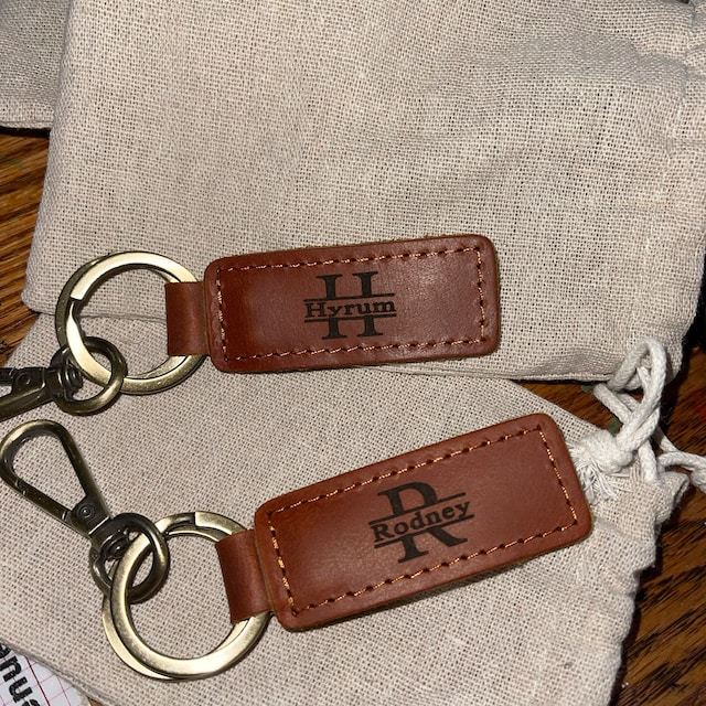 Personalized Engraved Leather Key Chain for Unique & Love | JNSDec32