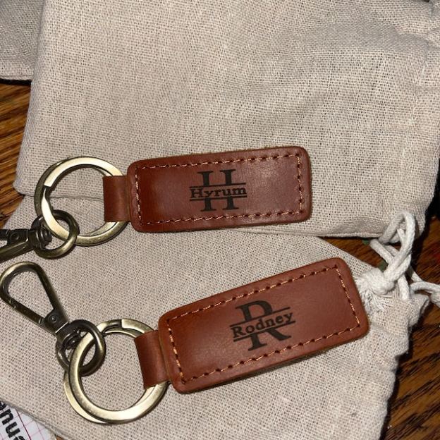 Personalized Engraved Leather Key Chain for Unique & Love | JNSDec32