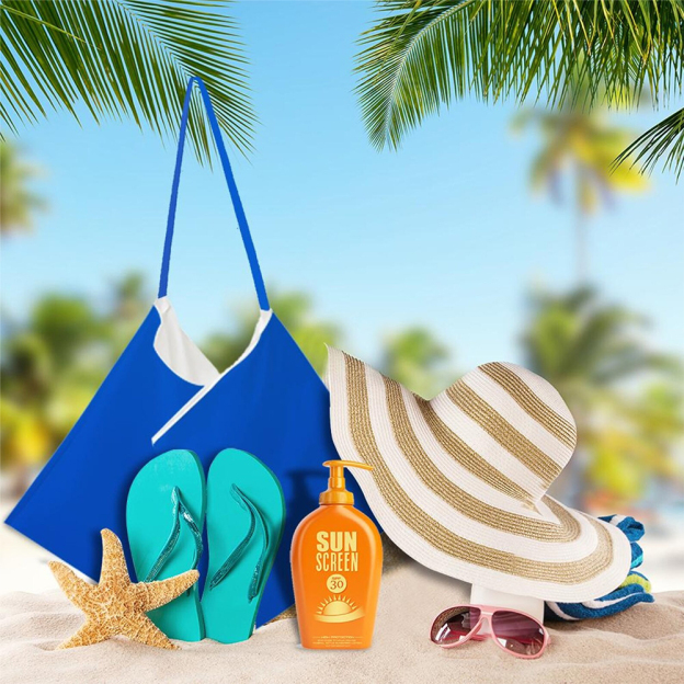 Personalized Name Beach Chair Cover Towel with Side Pockets for Unique & Love | JNSTowel08