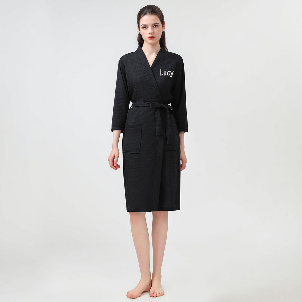 Personalized Monogrammed Waffle Robe for Unique & Love | JNSCloth26