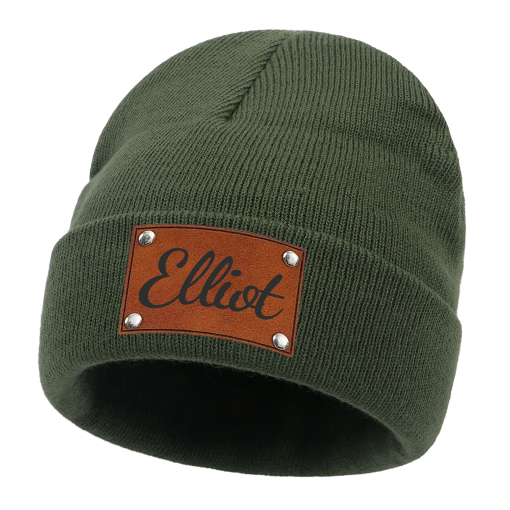 Personalized Name Knitted Winter Hat | KKHat11