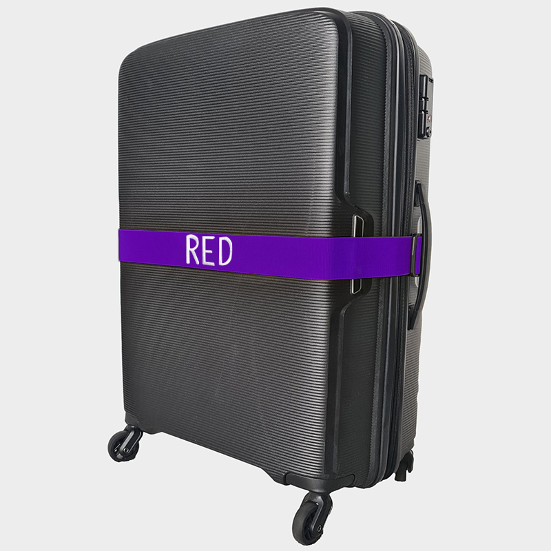 Personalized Name Embroidery Luggage Strap Belt | JNSDec145