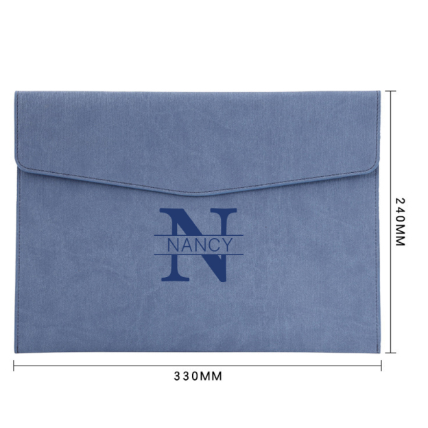 Personalized Monogram Leather File Folder for Unique & Love | JNSBag56
