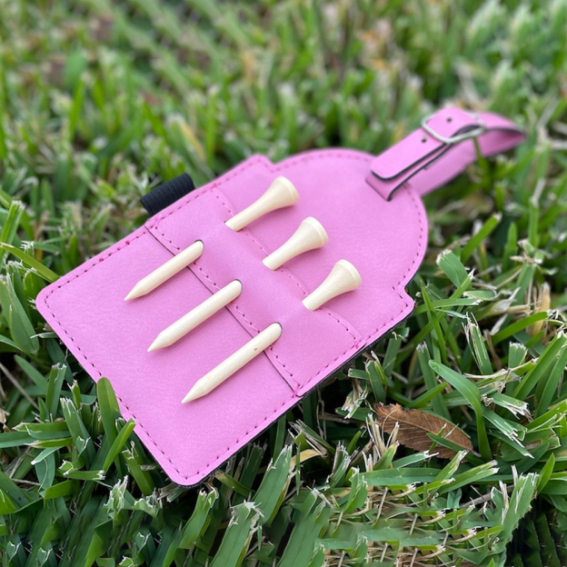 Personalized Leather Monogram Golf Tees Bag Tag for Unique & Love | JNSTool15