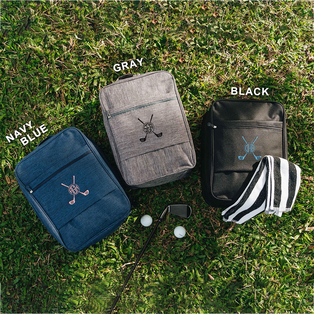 Personalized Name Embroidered Golf Shoe Bag | JNSBag81