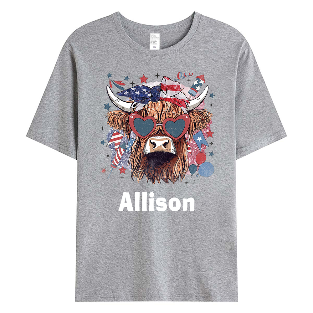 Personalized July 4th Patriotic Shirt for Unique & Love | JNSJuly31