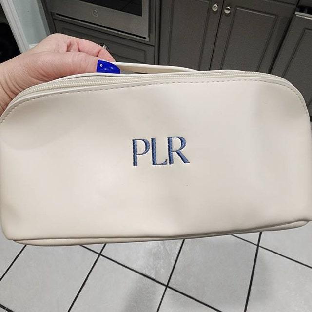 Personalized Embroidered Makeup Bag for Unique & Love | JNSBag30