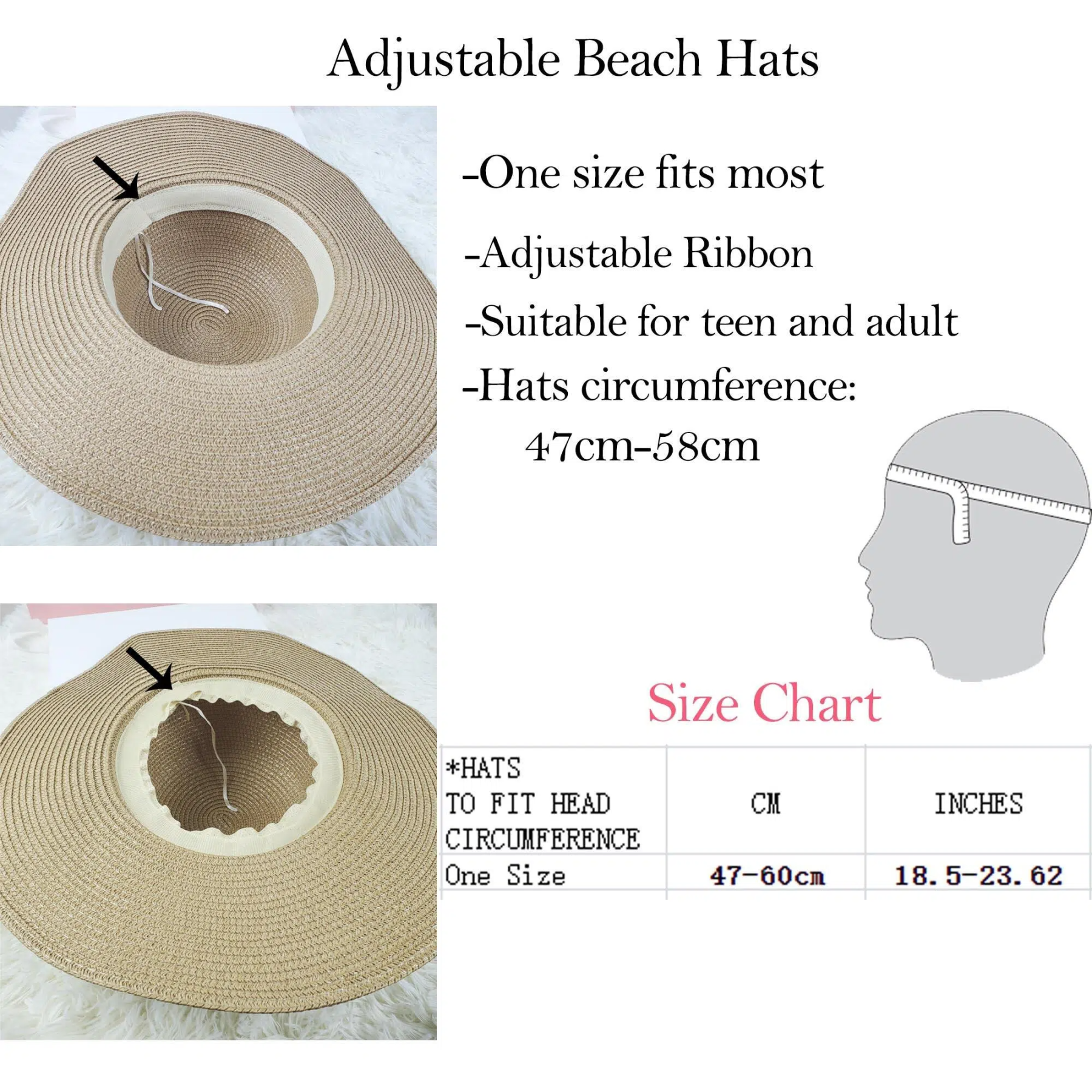Personalized Hand Embroidered Floppy Straw Beach Hat for Unique & Love | JNSHat15