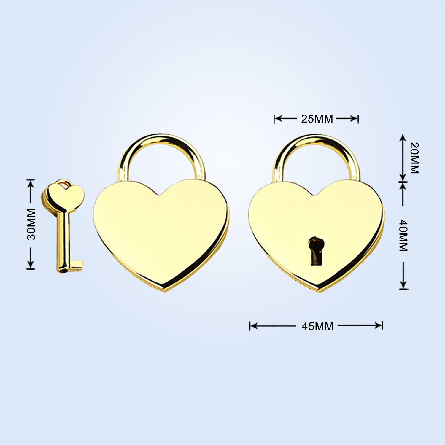 Personalized Love Lock with Engraving for Unique & Love | JNSDec51