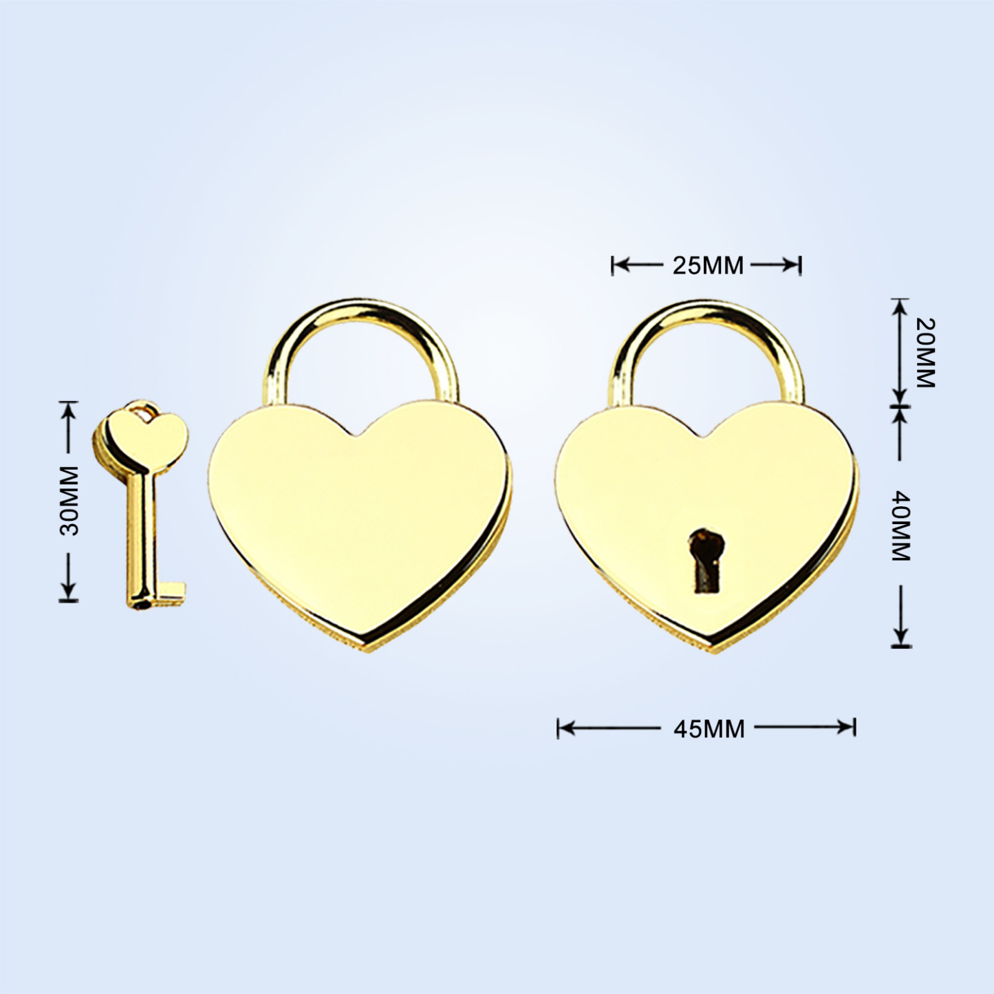 Personalized Love Lock with Engraving for Unique & Love | JNSDec51
