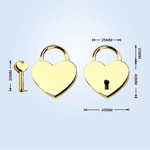 Personalized Love Lock with Engraving for Unique & Love | JNSDec51